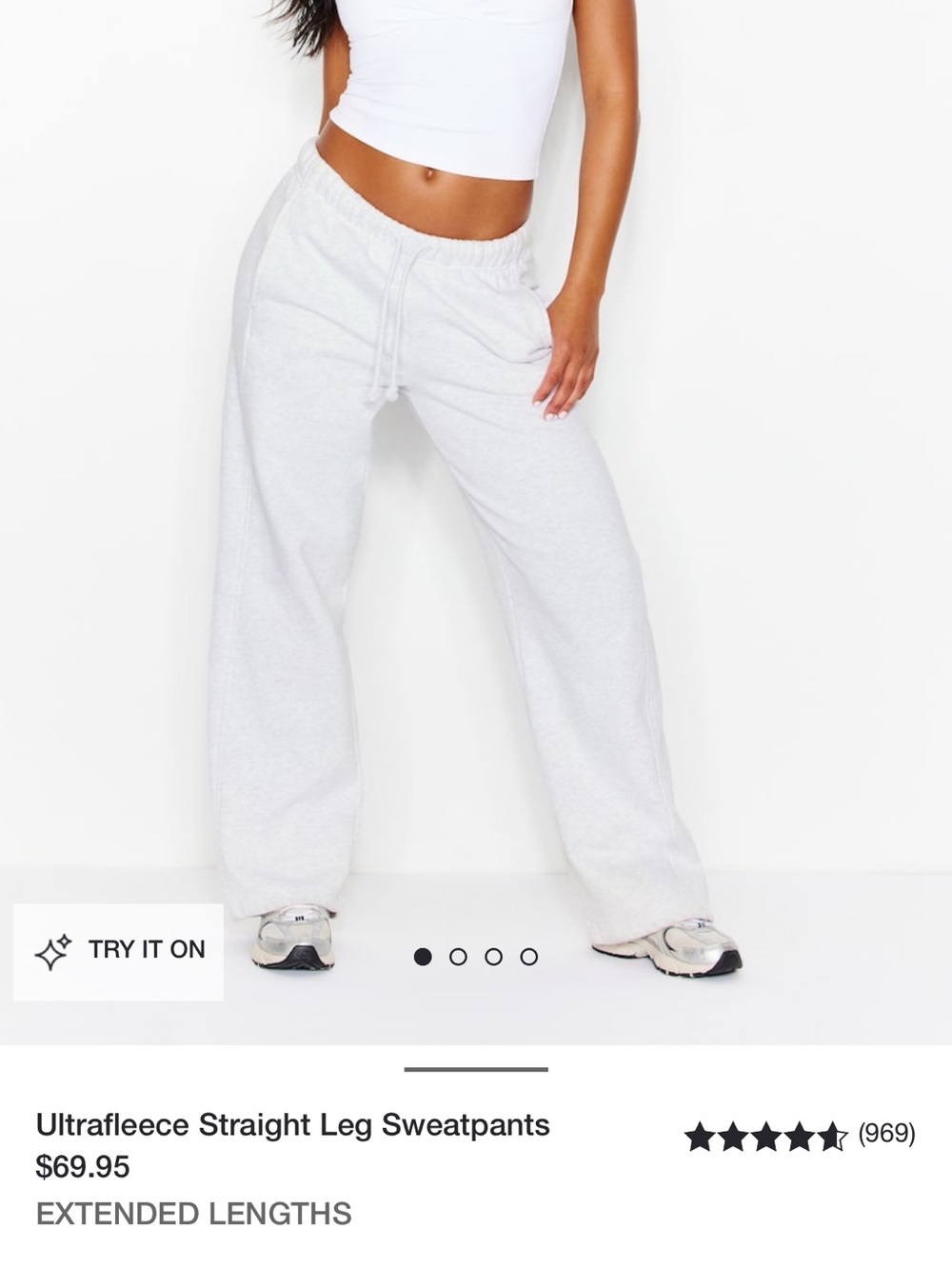 Garage Straight Leg Sweatpants - Grey